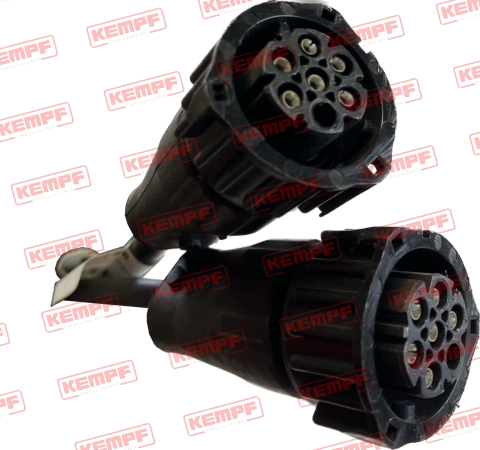 127756 Kempf Y-Adapterkabel 7-pol.  Bay. Stecker